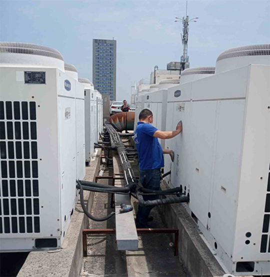 保德中央空调制热和不制冷系统维修方法